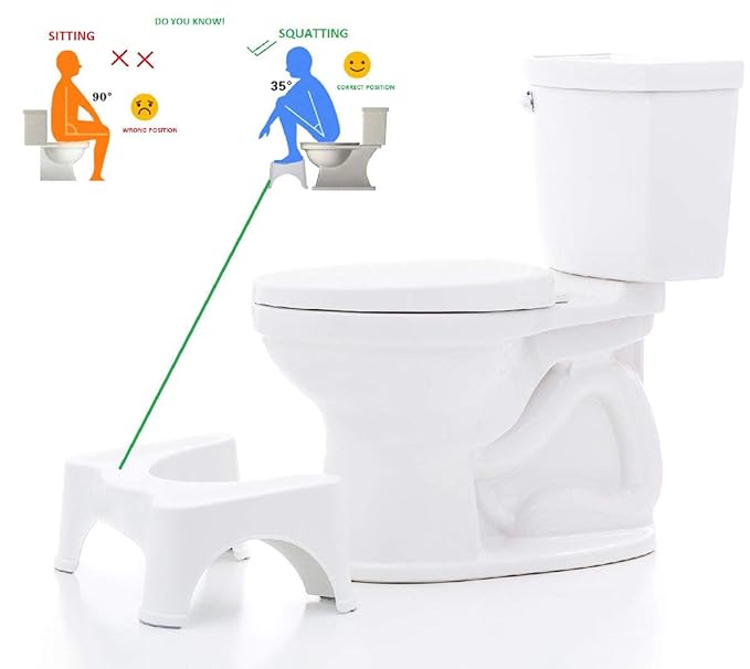 Anti-Constipation Potty Stool with Air Freshener Slot